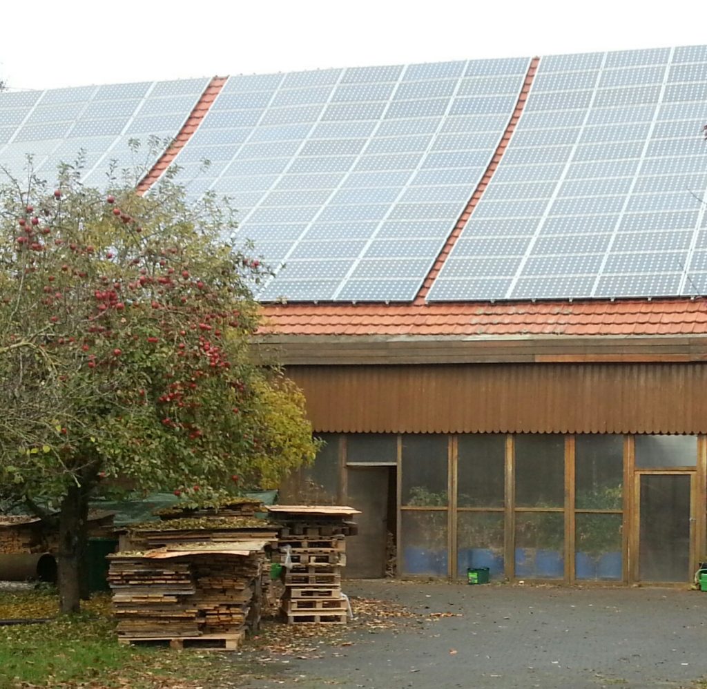 gewaechshausstadel-solar-stadel-mit-apfelbaum-in-front