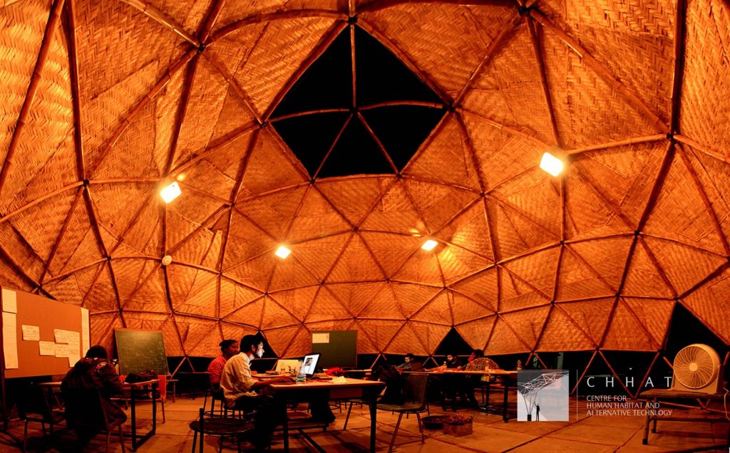 Adaptable Bamboo Geodesic Domes Win the Buckminster Fuller Challenge Student Category 2016