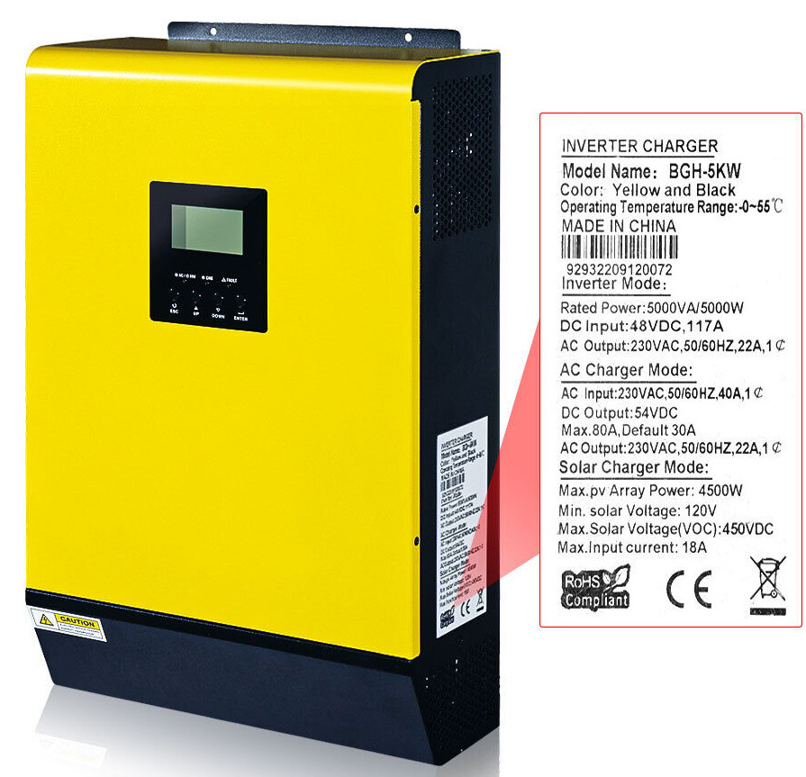 BGH-5KW Hybrid Offgrid Insel Solar PV Inverter Battery Charger https://www.ebay.de/itm/304896248435