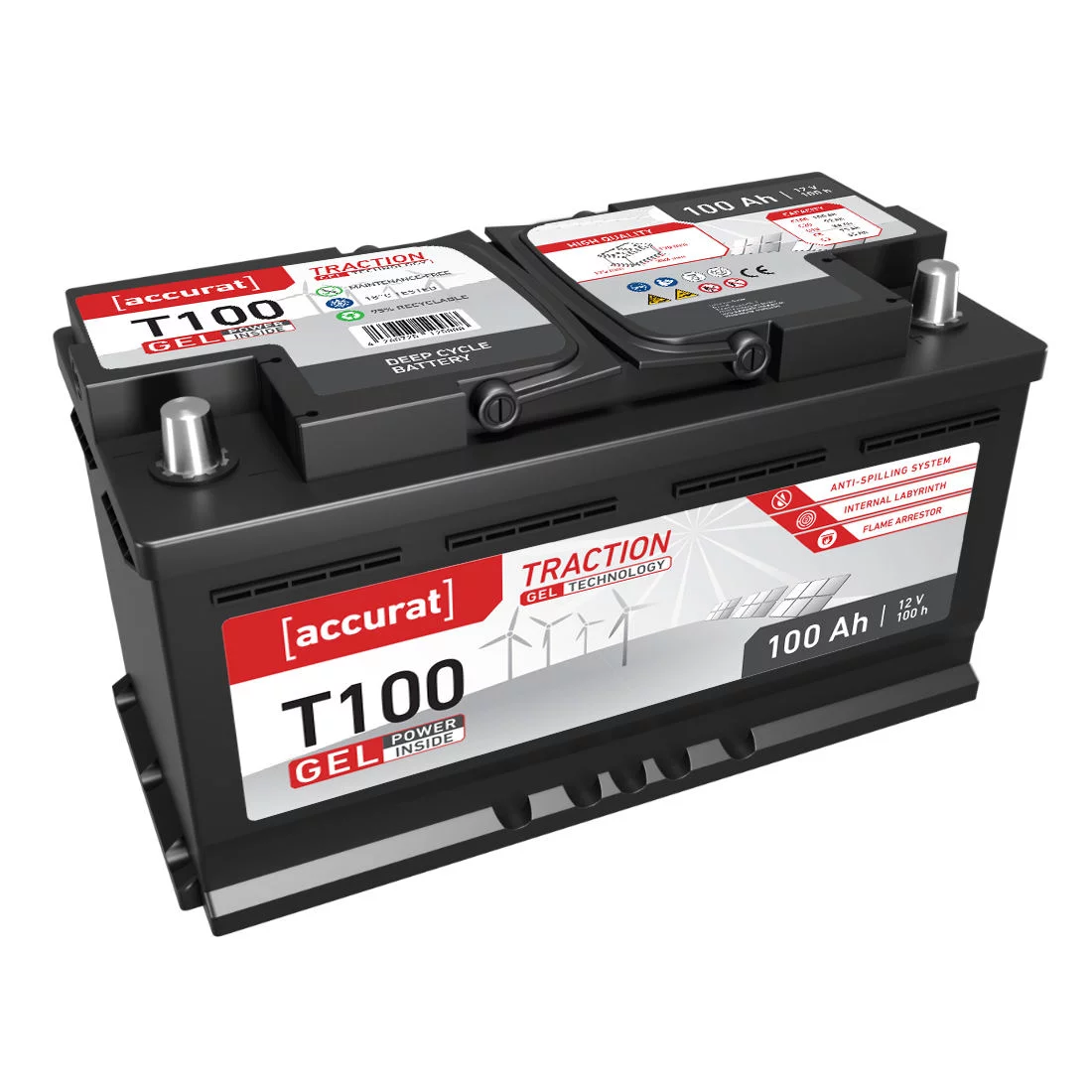 100Ah Variante 35.3 cm "lang" https://www.autobatterienbilliger.de/accurat__Versorgungsbatterie-Gel?Sortierung=3#products